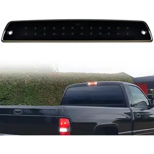 Nilight Third Brake Light Tail High Mount 3rd Stop Cargo Reverse Lights Smoked Lens Compatible with Dodge Ram 1500 2500 3500 1994 1995 1993 1997 1998 1999 2000 2001 Pickup Truck Rear Cab Lamp