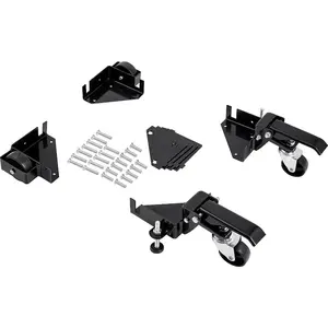 VEVOR Mobile Base, 400 lbs Weight Capacity, Adjustable from 9.5x 9.5 to Infinity, Heavy Duty Universal Mobile Base Stand with Swivel Wheels for Woodworking Equipment, Bandsaw, Power Tools, Machines