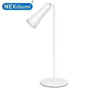 3 in 1 Magnetic Portable Table Lamp, LED Table Lamp, Adjustable 3 Brightness Multifunctional Desk Lamp,360° Eyes Caring Cordless Wall Light Reading Lamp Bedside Lamp, Removable Ambiance Wall Lighting for Office Home Study