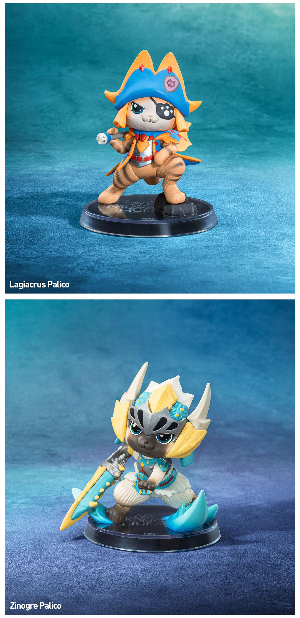 POP MART Monster Hunter Palico Series Figures Blind Box