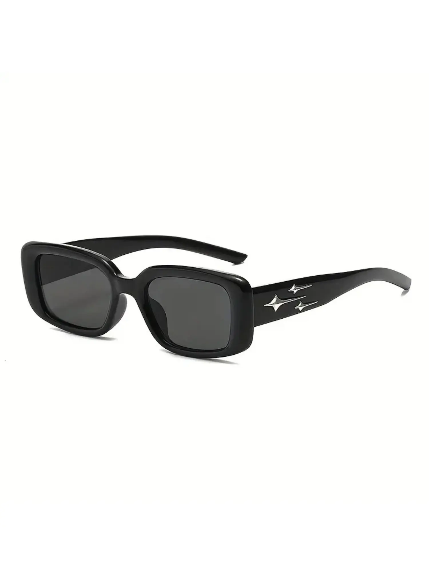 Unisex Y2K Retro Square Frame Fashion Glasses - Lightweight 