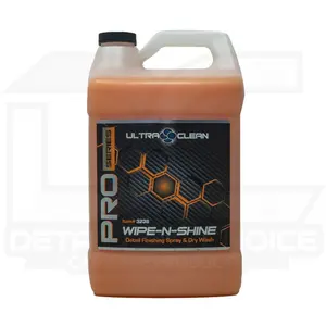 Ultra Clean® Wipe N Shine - Detail Finishing Spray & Dry Wash