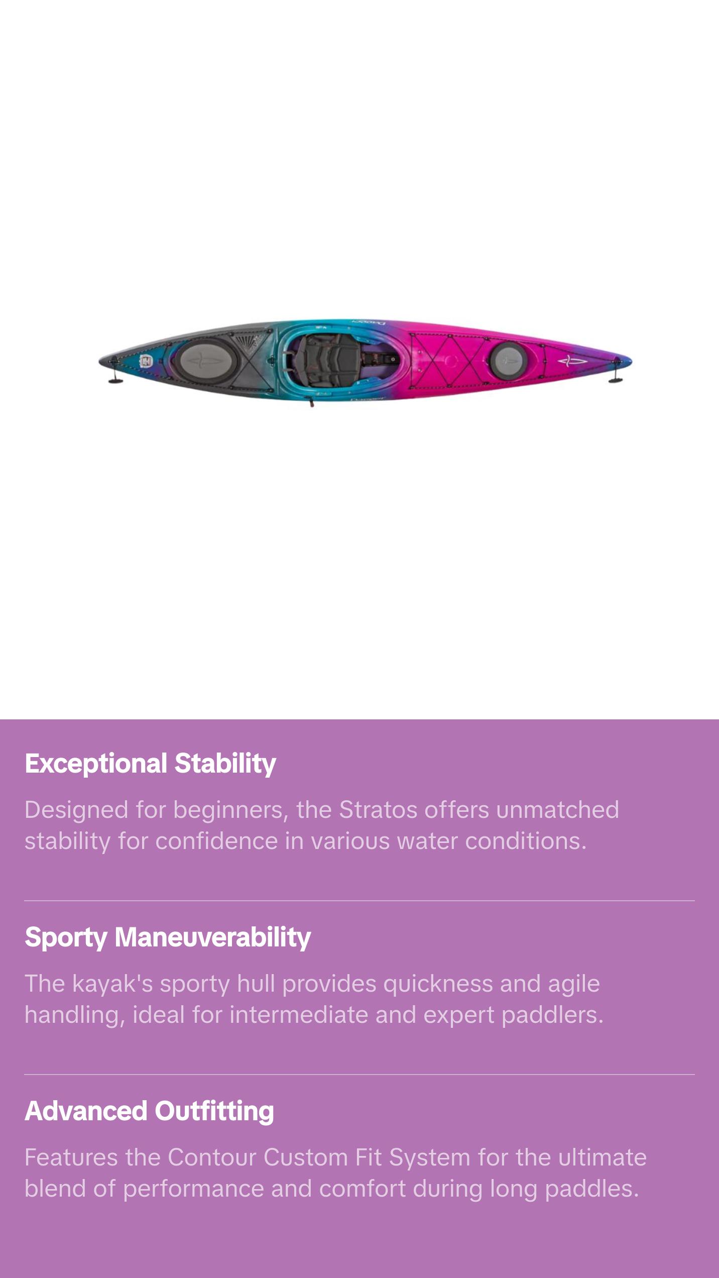 Stratos 14.5 Touring Kayak - Small - Closeout