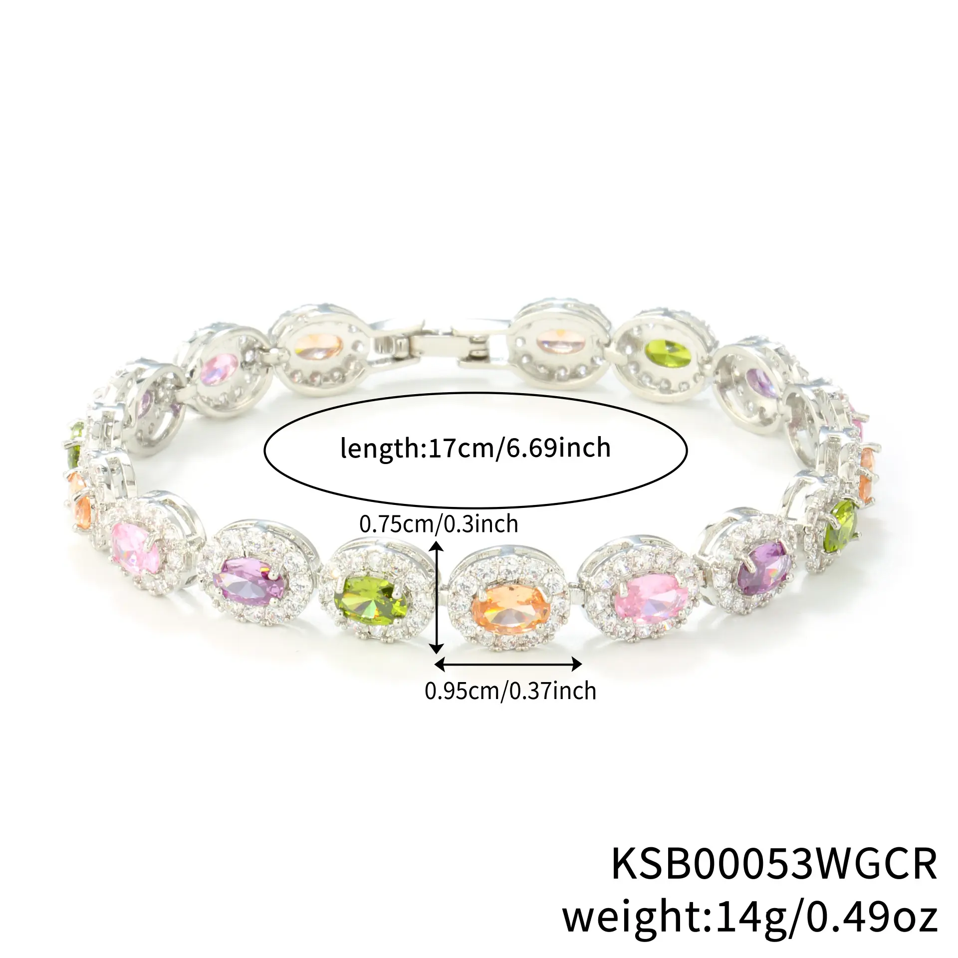 Platinum colored diamond