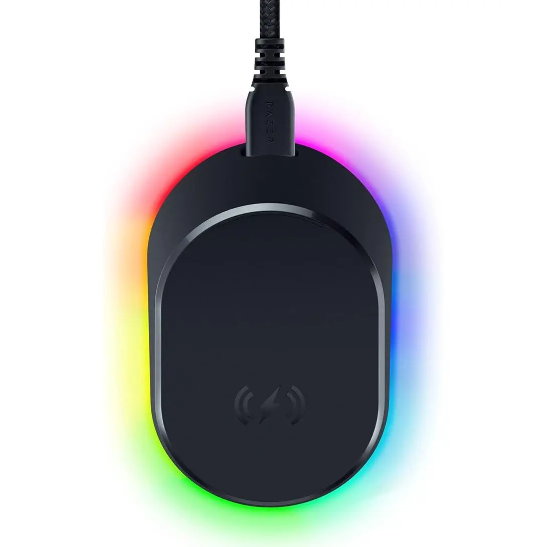 Razer Gaming Mouse Dock Pro Wireless Gaming Mouse Charging Dock with Integrated 8K Hz Transceiver