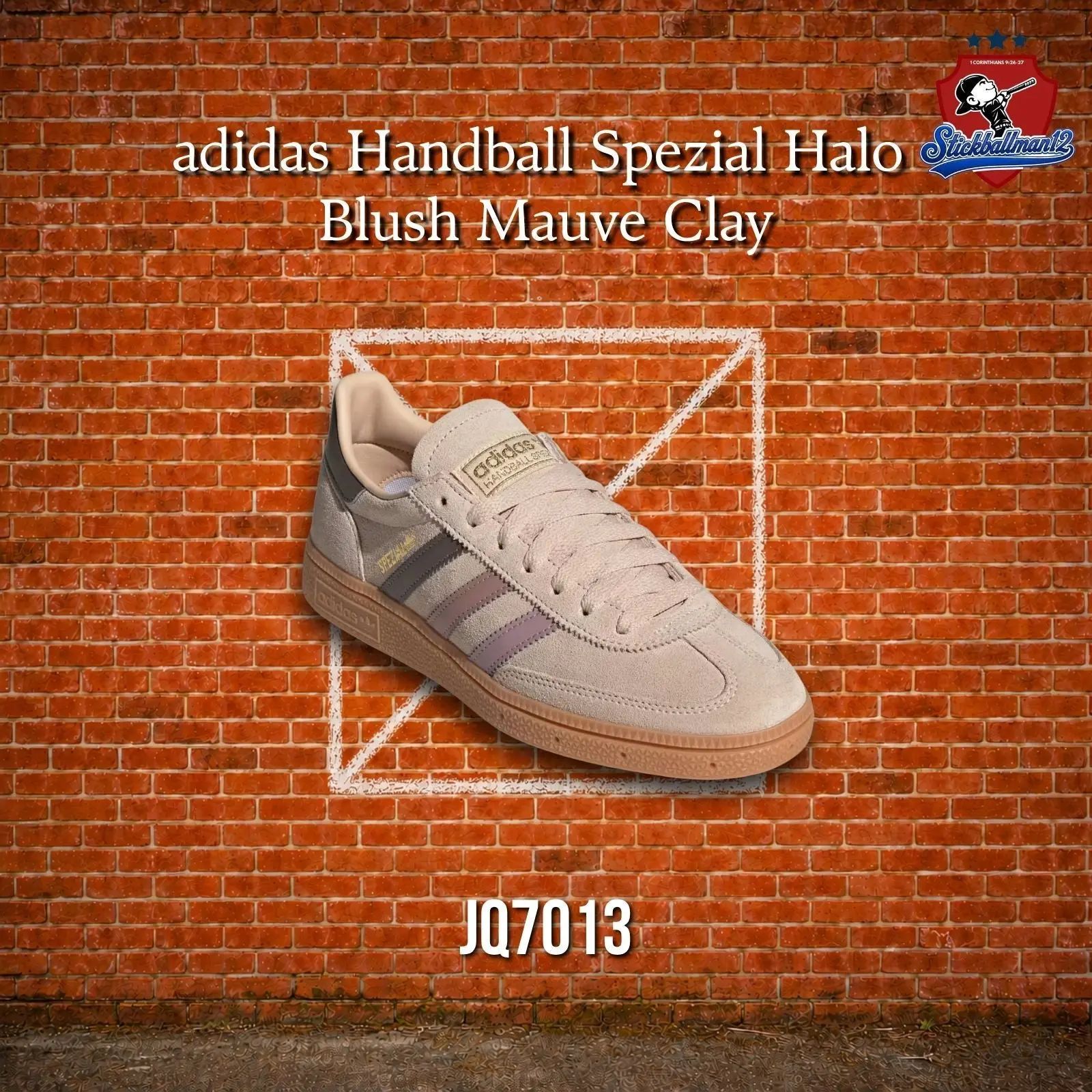 adidas Handball Spezial Halo Blush Mauve Clay (Women's) - JQ7013