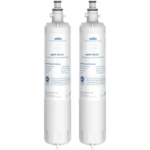 Replacement for GE(R) RPWFE(R), RPWF (with CHIP) Refrigerator Water Filter, Compatible with WSG-4, WF277, GFE28GMKES, PFE28KBLTS, GFD28GSLSS, PWE23KSKSS, GYE22HMKES, DFE28JSKSS, 2 Filters