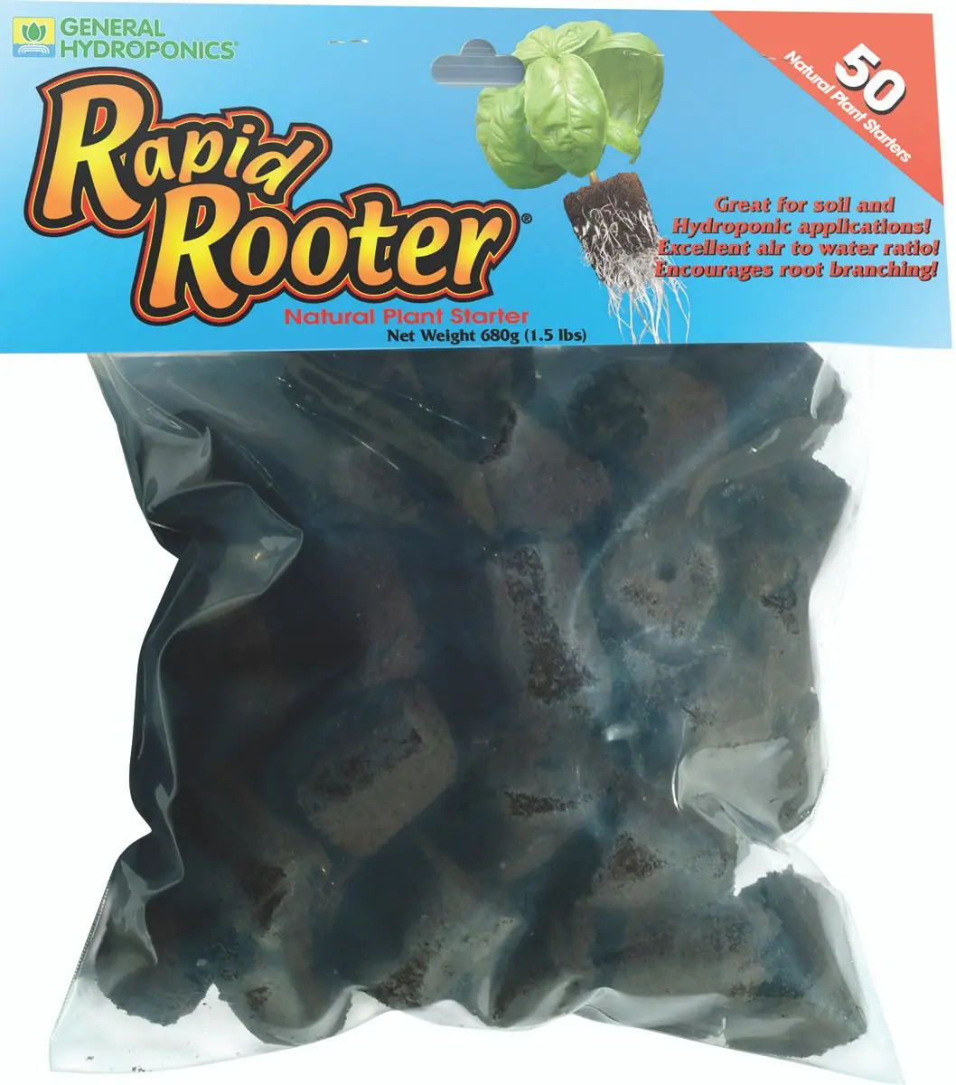 General Hydroponics Rapid Rooter 50 Pack Replacement Plugs