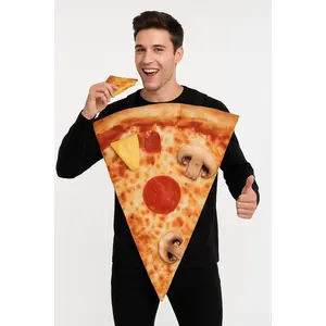 Cheesy Pizza Slice Halloween Costume for Men