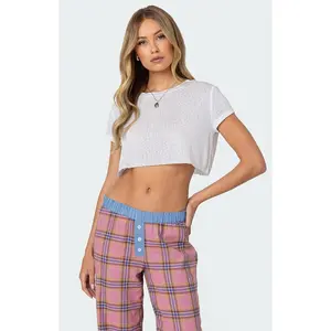 Edikted Women's Seville Cropped T-Shirt Edikted Women's Seville Cropped T-Shirt