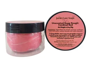 Cardinal Red Soap Dough 4oz Jar