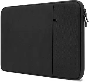ProElife 13-Inch Laptop Sleeve Case for 2025-2022 MacBook Air 13.6 inch M4 M3 (A3240/A3113) Accessory Water-resistant Travelling Carrying Bag for MacBook Air M4 M3 13.6'' Simple Cover Case (Black)