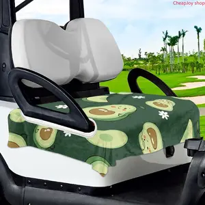 Golf Cart Seat Cover, Universal dustproof protective shield for seats, durable & wear-resistant material, easy to install, fits most golf carts and sightseeing vehicles, reliable protection for golf courses, outdoor trips and daily use