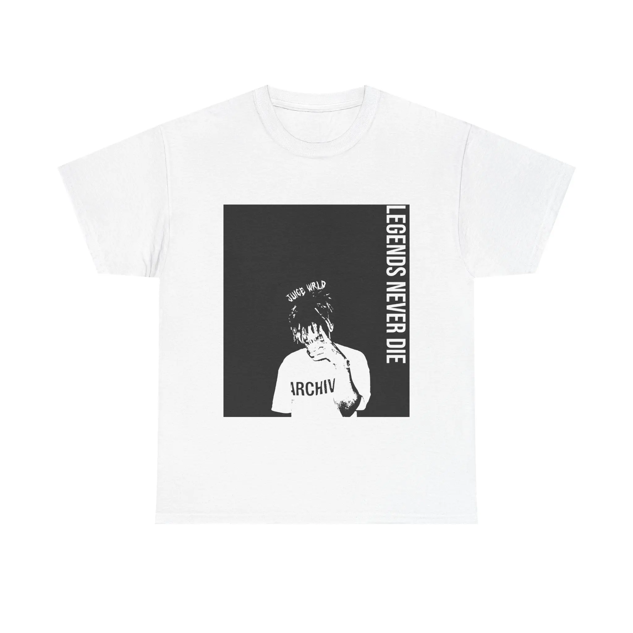 Legends Never Die tee | Anime silhouette graphic tee, ARCHIV shirt