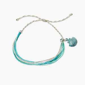 Sea Green Shell Eco Bracelet
