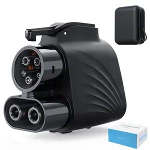 Versatile DC Charging Adapter for Non-Tesla Electric Vehicles with Tesla Supercharger Compatibility