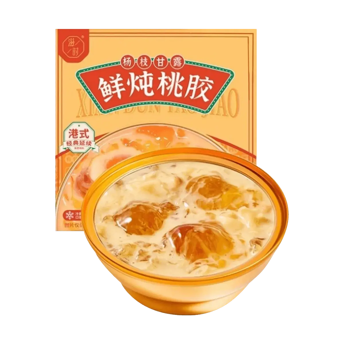 ZISHI Hong Kong Style Mango Pomelo Sago with Peach Gum 165g | Instant Nourishing Dessert Soup | Ready-to-Eat Sweet Treat