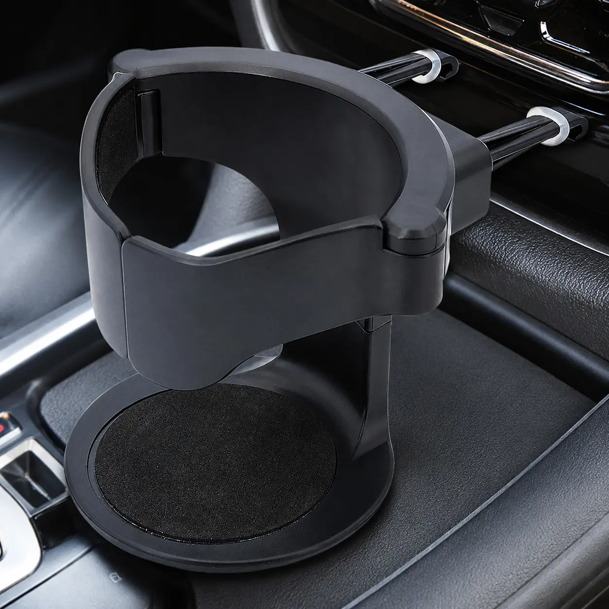 Universal Car Cup Holder Mount, Adjustable Drink Holder for Car AC Vent, 360° Rotatable Beverage Caddy, Compatible with Coffee Bottles & Cans, Practical Auto Accessory for Travel & Commute, Multifunctional Cup Holder, Automotive Cup Holders