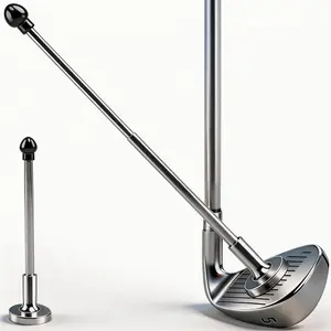 Golf  Alignment Rods, Golf Alignment Sticks, Golf  Aid, Telescopic Golf Corrector to Visualize and Align Golf Shots, Ideal Golf Accessories and Swing  for Golfers