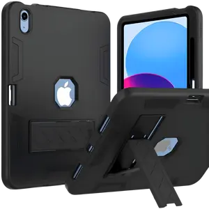 UpTech 1 Heavy Duty Shockproof iPad Case – Rugged 3-Layer Protection for iPad 7/8/9 (10.2”), 10th Gen 2022, 11th Gen (A16) 2025, Air 4 / Pro 11 – Kickstand
