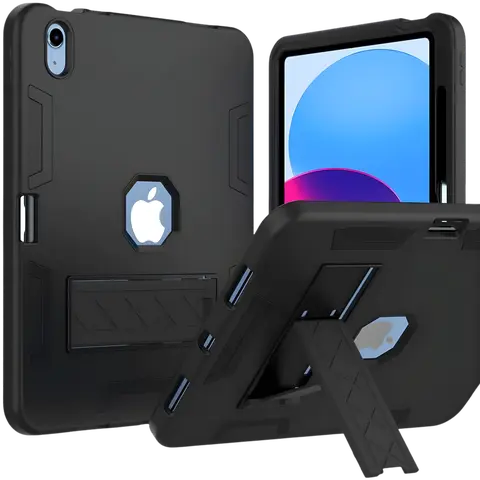 UpTech 1 Heavy Duty Shockproof iPad Case – Rugged 3-Layer Protection for iPad 7/8/9 (10.2”), 10th Gen 2022, 11th Gen (A16) 2025, Air 4 / Pro 11 – Kickstand