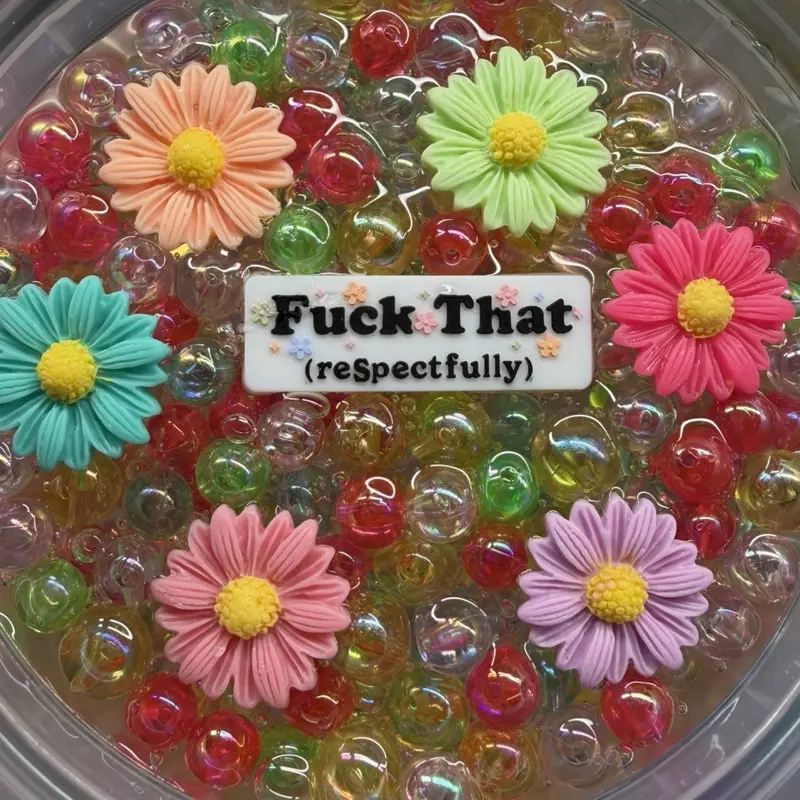 Fresh Out of F*cks Remeltable Gel Sensory Pad for ADHD & Anxiety Relief Skin Picking Dermatillomania Nervous Energy Calming Effect
