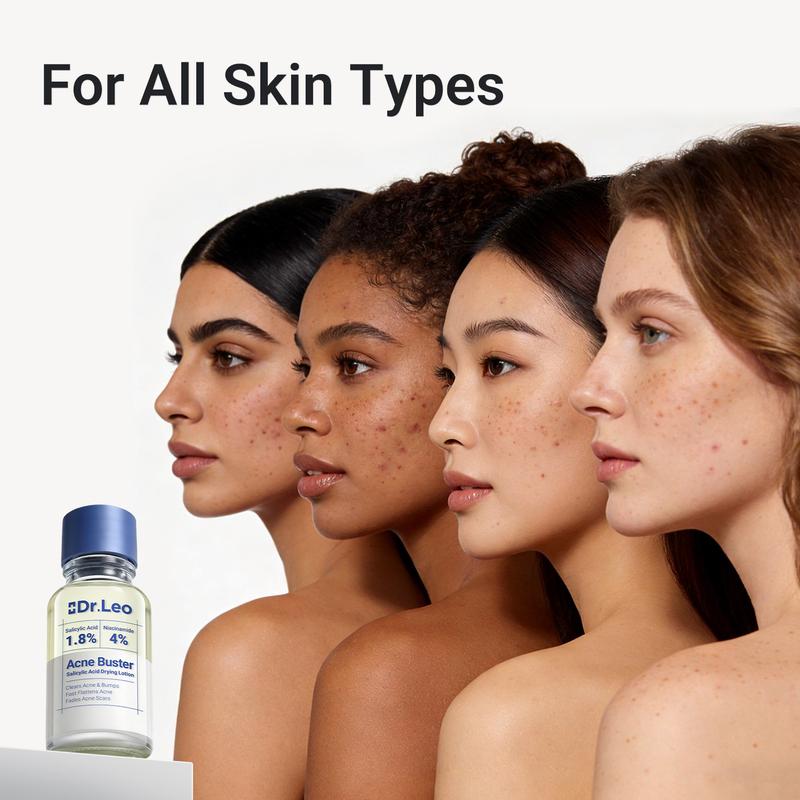 Dr. Leo Drying Lotion Plus 20ml – Upgraded Acne Spot Treatment with 1.8% Encapsulated Salicylic Acid & 4% Niacinamide & 10% Sulfur