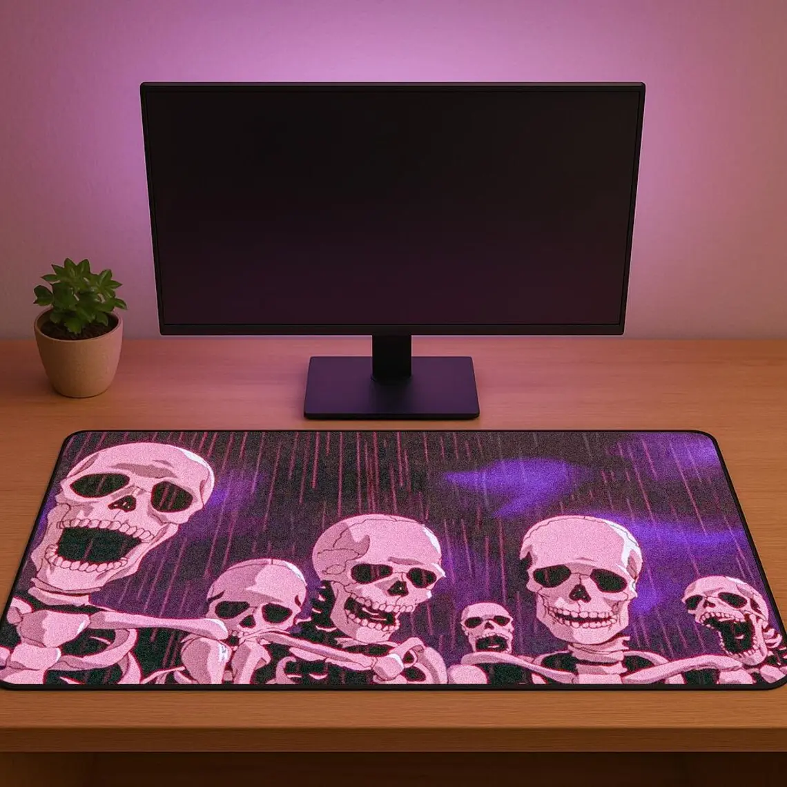 Berserk Skeletons Mouse Pad, Anime Gamer Desk Mat, Anime Mouse Pad, Desk Mat, pc accessories.