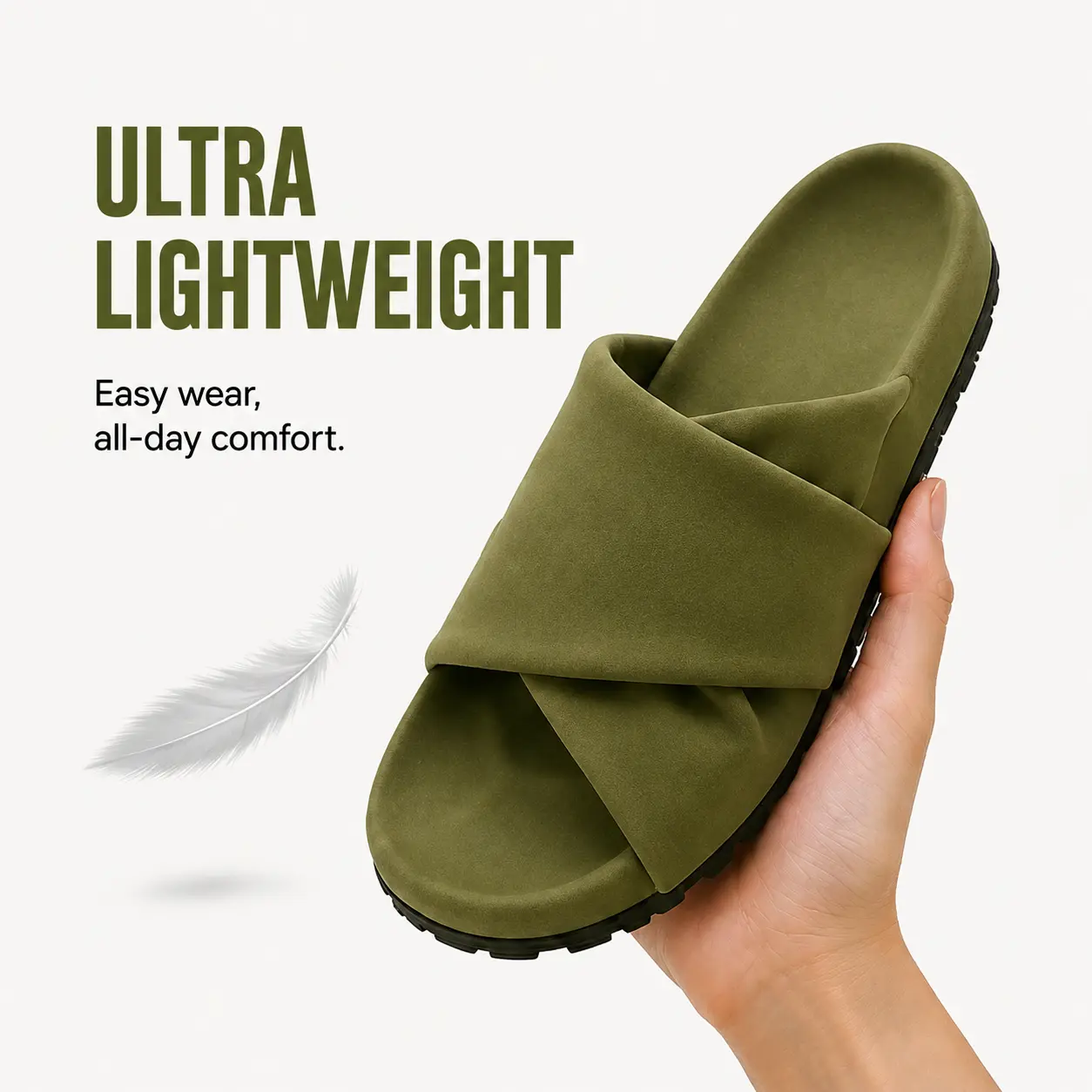 Women's Viral Sun-Activated Color-Changing Plain Below-the-Ankle Fashion Slippers - Cloud Soft Cushion, Non-Slip, Lightweight Shoe & Footwear for Indoor-Outdoor Use, Below The Ankle Women's Fashion Slippers