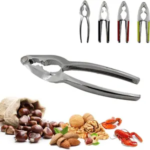 Nut Cracker, Seafood Tool, Walnut Cracker for  Nuts, Heavy Duty Shell Cracker Kitchen Tool with Non-slip Handle