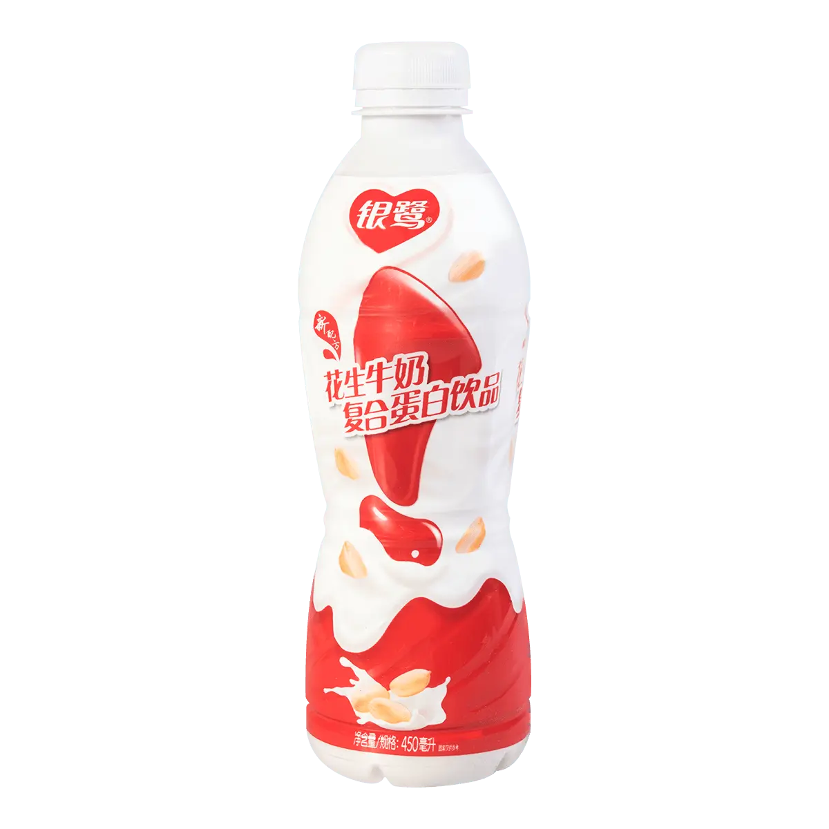 YINLU Peanut Milk Composite Protein Drink 450ml - Nutritious & Delicious Beverage
