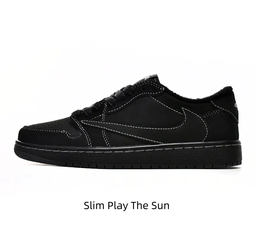 All Black Minimal Fleece Lined Low Top Cushion Skate Sneakers Unisex, Matte Nubuck & Non Slip Rubber Outsole #SkateShoes #DarkStreetSneakers #UnisexKicks