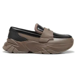 PUMA Womens Sophyr Slip On Loafers Casual - Brown