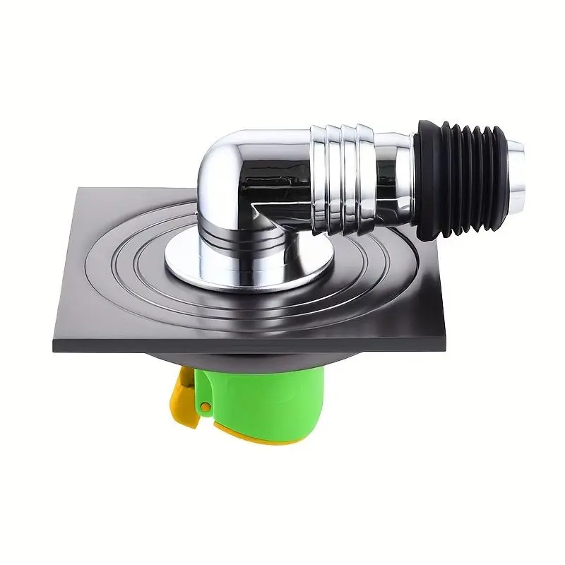 201 Thick Stainless Steel Floor Drain for Washing Machines, Anti Insect, Anti Overflow, Anti Odor