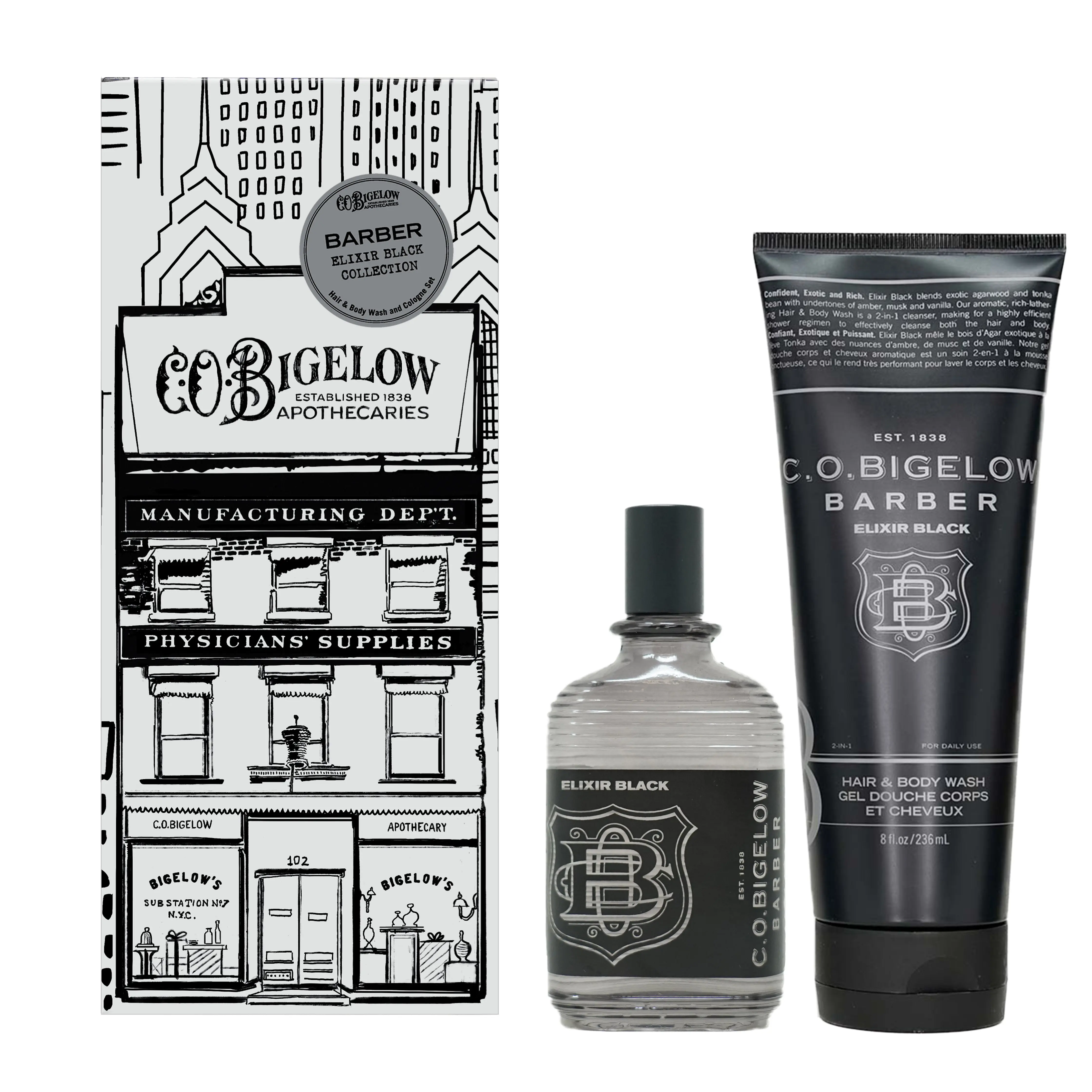 Elixir Black Duo - Apothecary Box