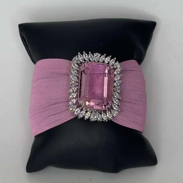 Men's Handcuff Bracelet, Elegant Modern Jewelry for Party Wear, Adjustable with 2.2-2.4 in Dimensions