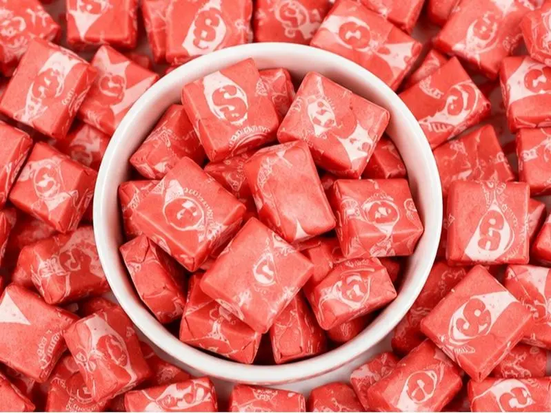 Watermelon Burst Chewy Candy, 1.5 lb Individually Wrapped Bulk Candy, Juicy Watermelon Flavor Soft Chewy Treats for Parties, Candy Buffets & Events (24 oz)