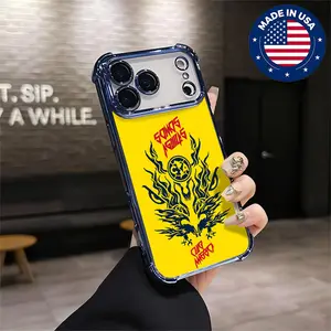 'Sonidos de las Águilas' Club América Eagle Aesthetic Design Pattern Casing For iphone 17 16 15 14 13 12 Samsung 22 23 24 25 Plus Pro Max Ultra Flaunt Mobile Phone Case Soft Silicon TPU anti-drop Drop Protection Shockproof Protector Vintage unique Fashion