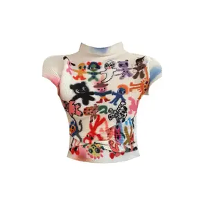 Sundae School Cropped Baby Tee