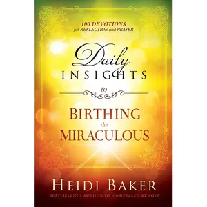 USED-Daily Insights to Birthing the Miraculous: 100 Devotions for Reflection and Prayer by Baker, Heidi (Hardcover)