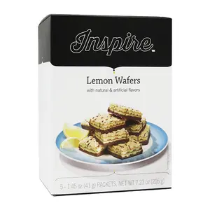 Inspire Square Protein Wafers by Bariatric Eating - Lemon