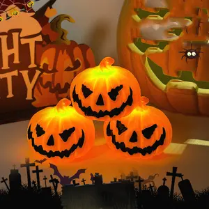 🎃 Halloween Pumpkin Lamp – Light Up the Spooky Fun