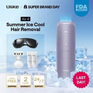 【2026 New Arrival】Ulike Air 4 IPL Hair Removal Device with Increased Power, More Convenient Operation, Ice-Cooling Contact Technology & Skin Sensor. Suitable for Women and Men. Achieves up to 90% Hair Reduction in 4 Weeks. Comfortable and Effective