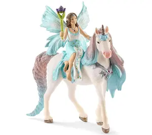 Schleich Bayala Fairy Eyela With Princess Unicorn 3pc Playset