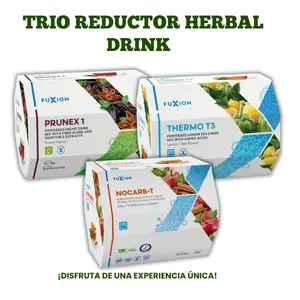 Trio Reductor Fuxion PRUNEX1, NOCARB-T, THERMO T3, Tea Herbal Natural