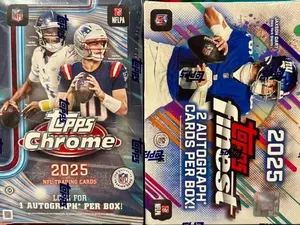 Random Team Mixer Football Break - 1 2025 Topps Chrome Hobby/1 2025 Topps Finest Hobby