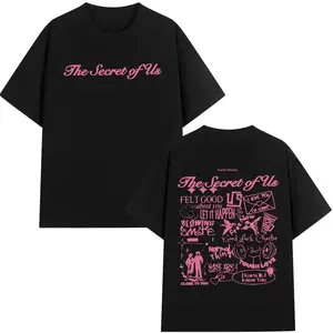 Gracie The Secret of Us Graphic Tee, Abrams Album Music GA Tour 2-Sided Unisex T-Shirt, Perfect for Music Fans