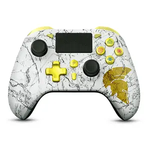 Wireless PS4 Controller – Turbo Function, Button Mapping, Compatible with PS4/PS3/Switch/PC/Phone