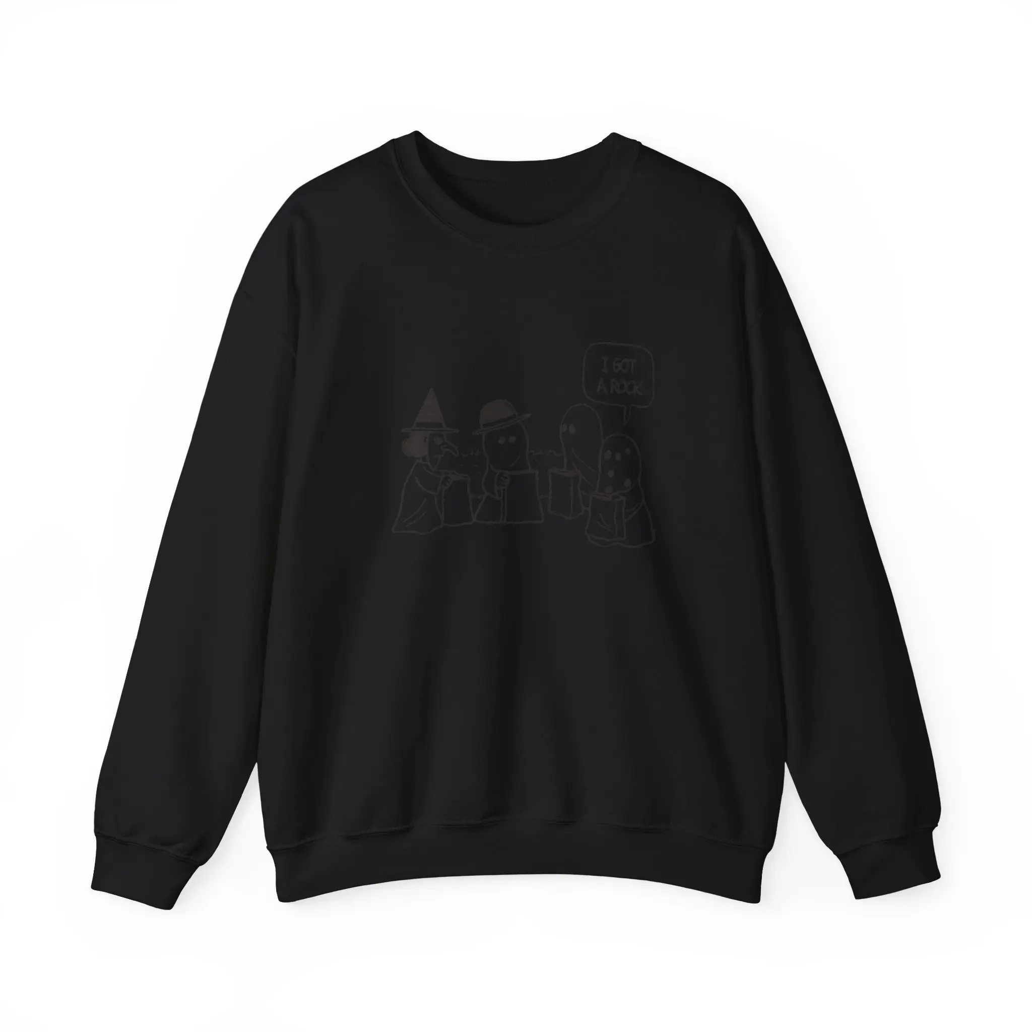 Snag Your Limited Edition Peanuts Halloween Charlie Brown I Got a Rock Premium Sweatshirt - Celebrate in Style! 🎃✨