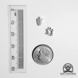 Tiny Turtle .950 Silver Casting